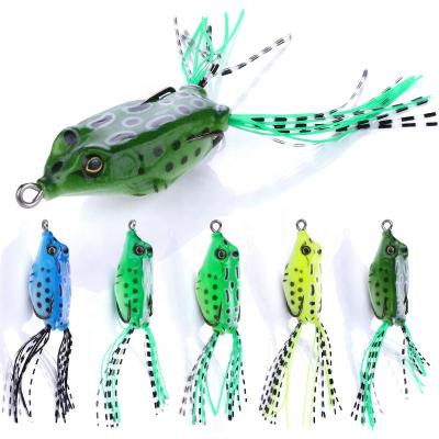 China Hengjia 5.5cm 5.5cm Frog Fishing Soft Plastic Soft Plastic Rubber Floating Lures From China Frog Lure Suppliers for sale