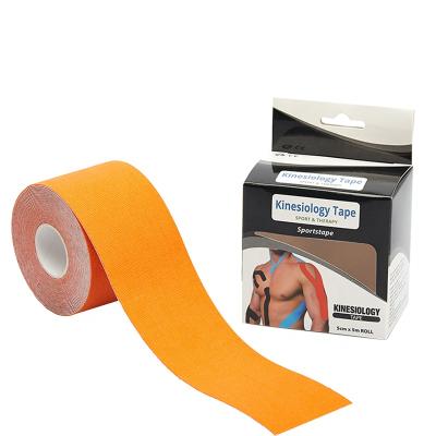 China OEM Waterproof Breathable Multicolor Medical Acrylic Adhesive Hypoallergenic Cotton Fabric Kinesiology Tape Physio For Athletes With CE ISO for sale