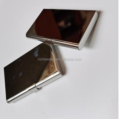 China Business Card Debit ATM Card Holder Stainless Steel Slim Blocking Business Card Holder for Men and Women ID for sale