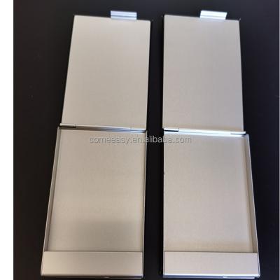 China Aluminum Business Card Metal Name Card Case Box For Mens Woman for sale