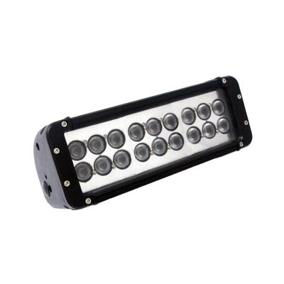 China Fill Aluminum Vehicle Mounted Infrared Light Engineering Night Vision Dual-row LED Military Applicable Infrared Strip Light DC12V/AC24V for sale