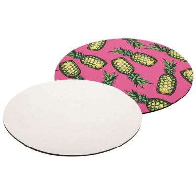 China Wholesale Sublimation Printing Customized Blank Round Shape Blank Mouse Pad for sale