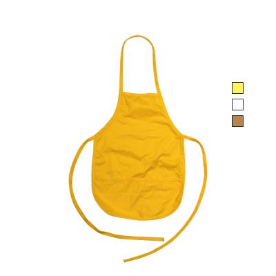 China SANITARY Sublimation Blankets Kids Bib Apron With 2 Pockets Custom Kids Aprons for sale