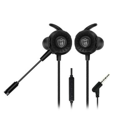 China Siri Function 3.5mm Wired Gaming Headset With Mic Music Earbuds In-Ear Gamer Headphones for sale