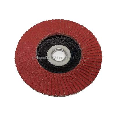 China 100*16mm Ceramic Fin 4inch Grinding Disc for sale