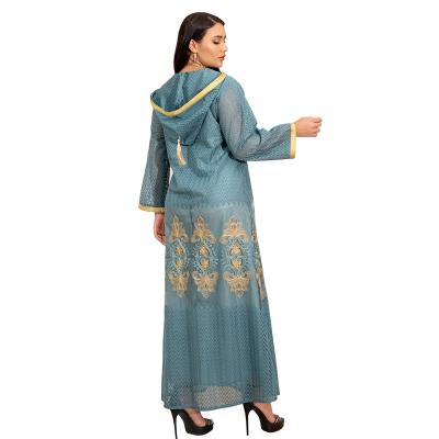 China Comfortable and Finished Daily Casual Formal Abaya for 2021 Fashion Muslim Women Summers Modern Dress for sale