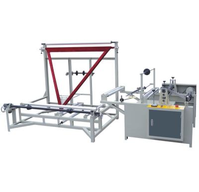 China Food PP/PE/OPP/BOPP Plastic Film Folding Slot And Triangle Rewinding Machine for sale