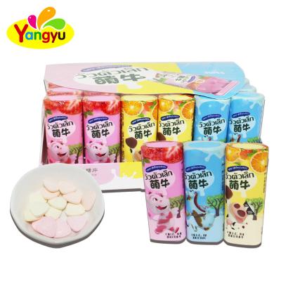 China Normal halal meat fruits flavored cow's milk hard candy for sale