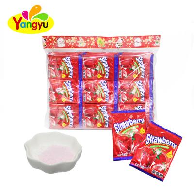 China Natural Halal Strawberry Flavors Instant Powder Fruit Juice for sale