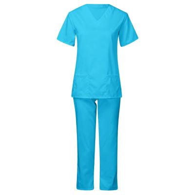 China Breathable Medical Scrubs Manufacturers Nurses Uniform Scrub Suits for sale