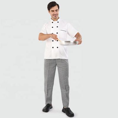 China Breathable Comfortable Chef Clothes Supplies Chef Coat Uniform For Restaurants for sale