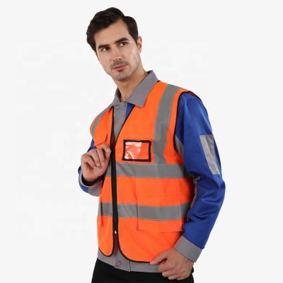 China Workwear Reflective High Visibility Safety Reflective Vest For Sale for sale