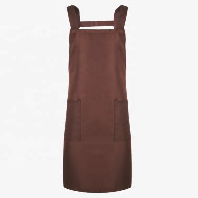 China Ground Release Coffee? Store H style unisex apron with 2 pockets for sale