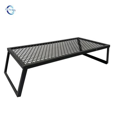 China Easily Assembled Portable ZT BBQ Grill Folding Outdoor Charcoal Grill Table BBQ Grill for sale