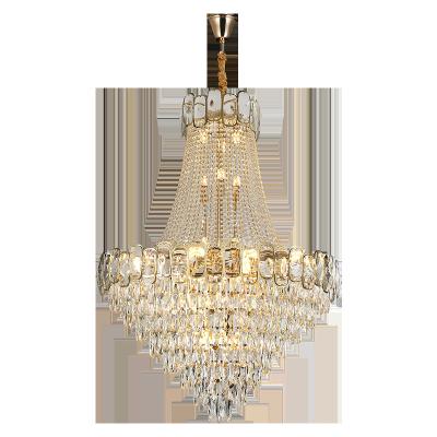 China Traditional Home Decor Pendant Lamp Living Room Bedroom Villa Lobby Chandelier Tree Branch Crystal Latest Design American Style LED Elegant for sale