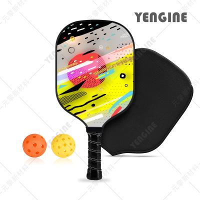 China Yengine Graphite Pickleball Paddle 10mm Honeycomb Core Carbon Fiber Pickleball Racket 