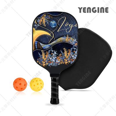 China Nebulas Yengine Graphite Pickleball Paddle Carbon Fiber 10mm Honeycomb Core Pickleball Racket 