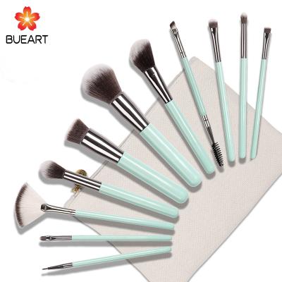 China Angular Blush New Best Quality Professional Eco Friendly 11pcs Make Up Brush Cosmetic Makeup Brush for sale