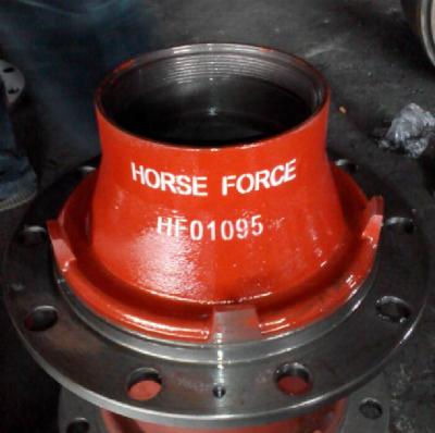 China Hot Selling Trailer Parts In Africa Market Trailer Axle Fruehauf Wheel Hub And Brake Drum Manufacturer for sale