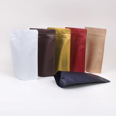 China Plastic Packaging Moisture Proof Custom Pouch Standup Mylar Zipper Bag For Powder for sale