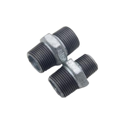 China Connect the pipes to the water hexagon nipple and reducing nipple cast iron pipe fitting for sale