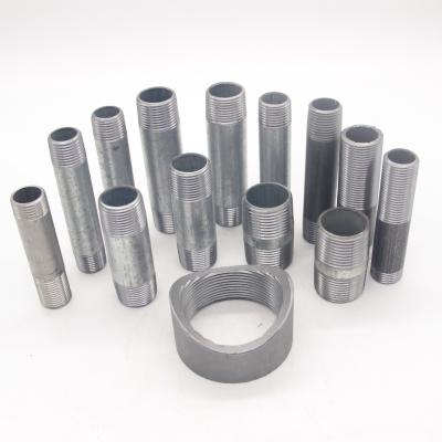 China Transport Water Hot Dipped Galvanized Carbon Steel Pipe Nipple Used For Plumbing Materials for sale