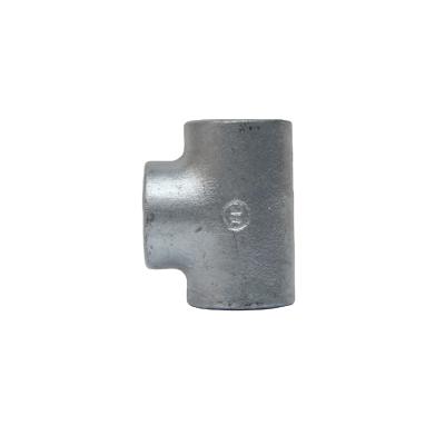 China gas/oil/water china export delivery gi malleable iron pipe quick fitting single tee for sale