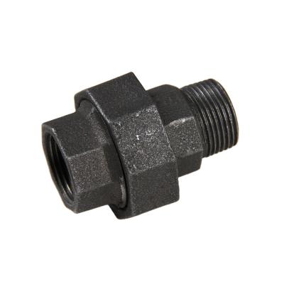 China Connect Pipes To Chinese Manufacture Water Supply Pipe Taper Joint Black Universal Union M&F 341 for sale