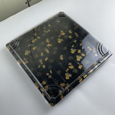 China Wholesale Universal Biodegradable Buckle Good Quality Cheap Plastic Unique Sushi Box for sale