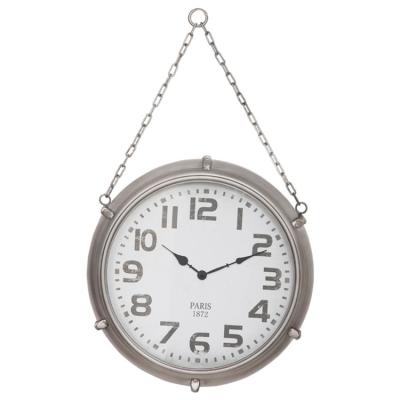 China Style Antique Odm/Luxurious Metal Iron OEM Modern Wall Clock For Home Decoration Wall Clocks for sale