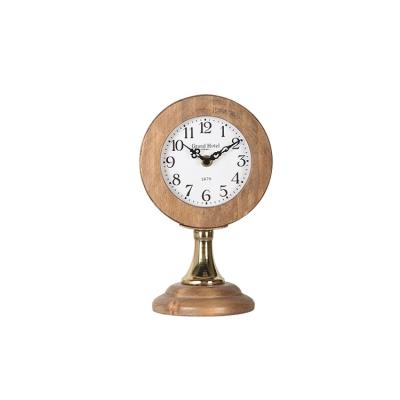 China Retro Style Antique Factory Alarm Clock Table Clock Wholesale Digital Reading Pendulum for sale