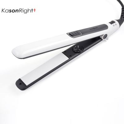 China Professional Household Tourmaline Ceramic Coating Gold Hair Straightener Manufacturer, Hair Straightener Brush for sale