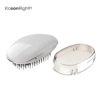 China Compact Detachable Cordless Mini Ionic Hair Brush Battery Protection for sale