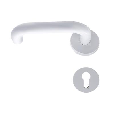 China Modern split door lock with handle for interior doors interior door handle lock anti-corrosion anti-salt spray for sale