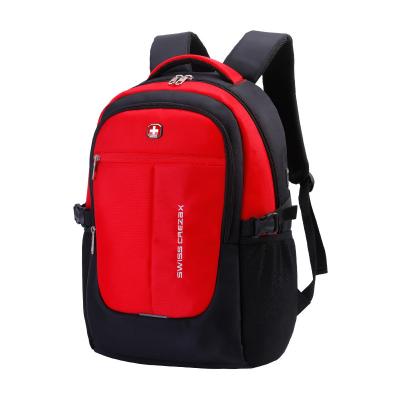 China Fashion SWISS GREZAX Business Gift Spot Printed LOGO Waterproof Oxford Cloth Computer Bag Men Backpack for sale