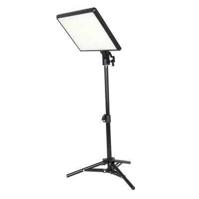 China Mini 12 14 Inch Led Panel Dimmable Fill Video Slim Light 18 Inch For Conference Live Broadcast Studio Photography for sale