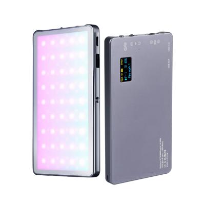 China Ripoint Portable Flexible Flexible Backup Power Bank Led Video Filling Light Light Led Panel Video Light for sale