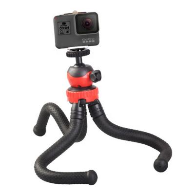 China Ripoint RP29 PORTABLE Foldable Flexible Tripods Mini Tripod Mobile Phone Holder Frame Selfie Stick Tripod for Smartphone for sale