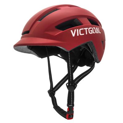 China Manufacturer Bicycle Helmet Adults Rechargeable Lightweight Mountain Bike Helmet Impact Resistant With Magnetic Protective Lens Recycling Helmet for sale