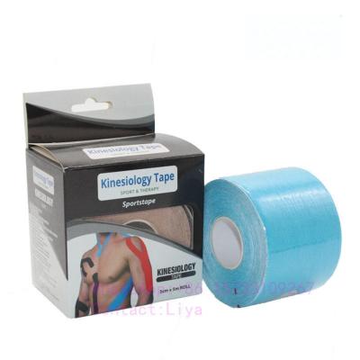 China Shin Splints Shoulder Kinesiology Tape Eastinear OEM ODM Sports Muscle Tape Synthetic Multicolor Athletic Face Elastic Knee Tape for sale