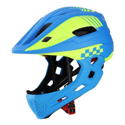 China Customized Built-in Shock Resistant US ENV Full Face USB High Density Built-in Bicycle Helmet With Rechargeable Lightweight Sun Shield For Kids for sale