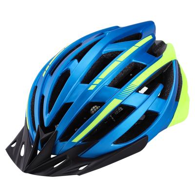 China Bicycle Shock Resistant Helmet With Back Light PC+EPS Material Adult Cycling Helmet Attached USB Tail Fill Light for sale