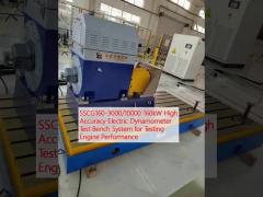 SSCG160-3000/10000 160kW High Accuracy Electric Dynamometer Test Bench System for Testing Engine Performance