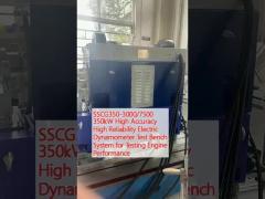 SSCG350-3000/7500 350kW High Accuracy High Reliability Electric Dynamometer Test Bench System for Testing Engine Performance