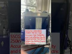 SSCG250-3000/8000 250kW 796 Nm High Accuracy High Reliablity and Cost-effective Electric Dynamometer Test Bench System for Testing Engine Performance