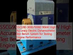 SSCG90-3000/10000 90kW High Accuracy Electric Dynamometer Test Bench System for Testing Engine Performance