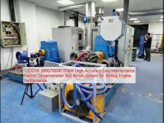 SSCG110-3000/10000 110kW High Accuracy Easy Maintenance Electric Dynamometer Test Bench System for Testing Engine Performance