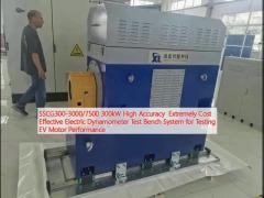 SSCG300-3000/7500 300kW High Accuracy  Extremely Cost Effective Electric Dynamometer Test Bench System for Testing EV Motor Performance