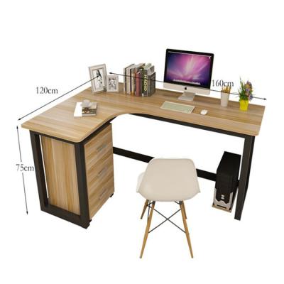 China Latest Convertible Table Designs Melamine Furniture Modern Home Executive Desk for sale