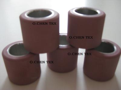 China Common Free Treatment Rubber cot Textile Machine Parts With Aluminum / rubber Layer for sale